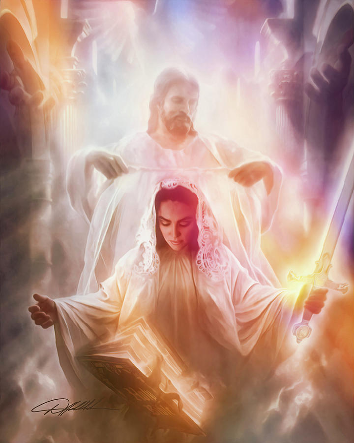 Jesus Christ Painting - Sending Forth the Bride by Danny Hahlbohm