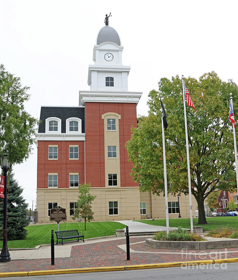 Seneca County Courthouse Tiffin Ohio 5438 Photograph by Jack Schultz ...