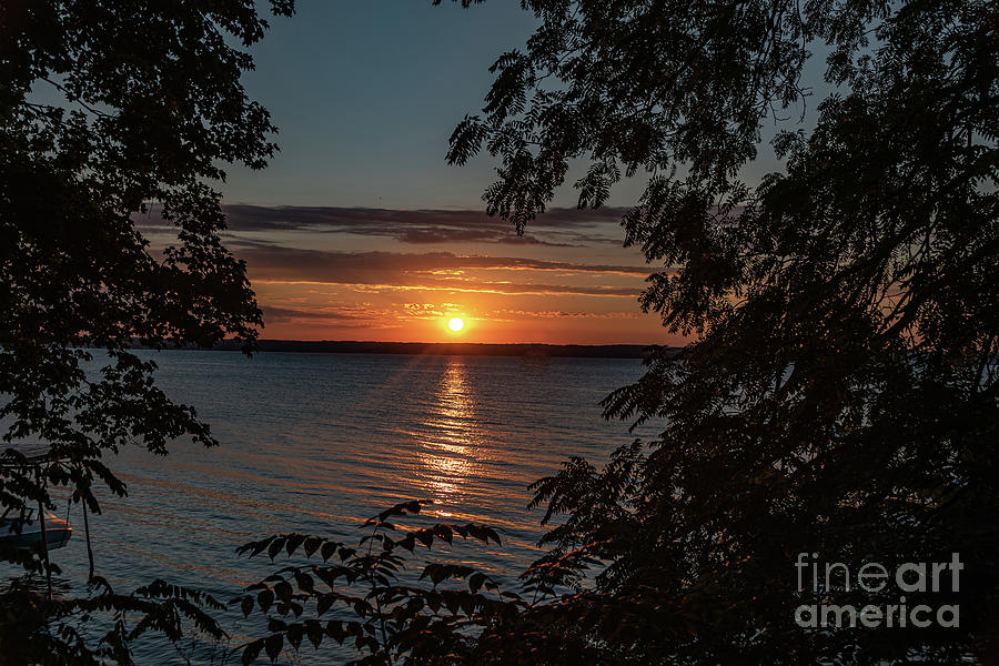 Seneca Lake Sunrise 3 Photograph by William Norton