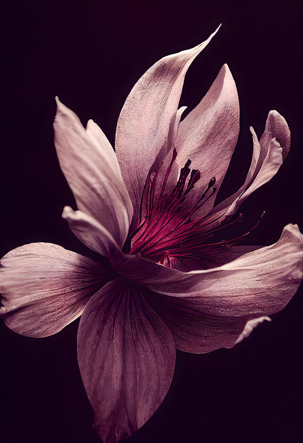 Sensual flower Digital Art by Hypsen Vainio - Fine Art America