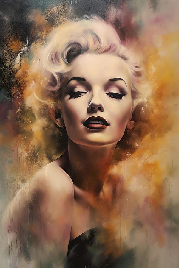 Sensual Marilyn Monroe Photograph by Athena Mckinzie - Pixels