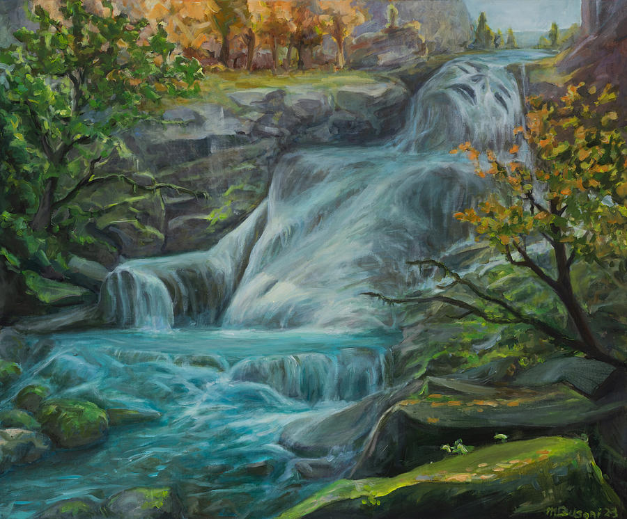 Magic Painting - Sensuality of water by Marco Busoni