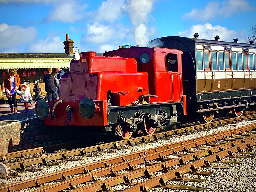 Sentinel 0-4-0 No. 9366 Steam Locomotive  Photograph by Gordon James