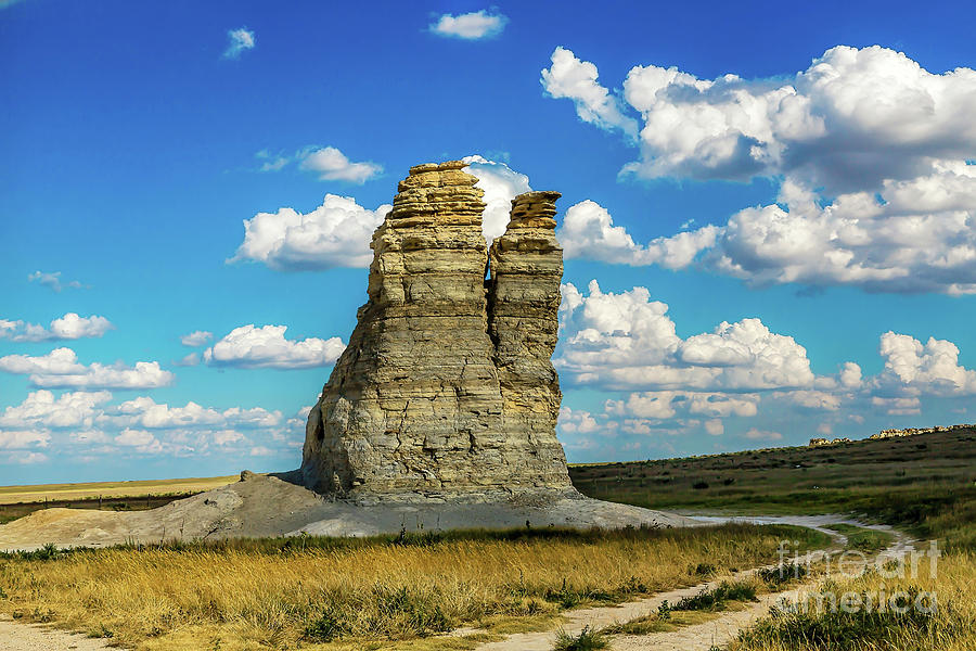 Castle Rock Photograph - Sentinel of the Plains by Jon Burch Photography
