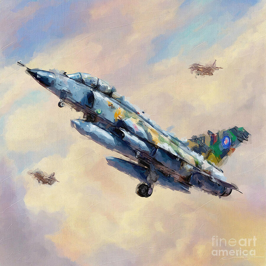 Sepecat Jaguar Gr3 Royal Air Force Raf Sepecat Jaguar Gr Mk3 In The Sky ...