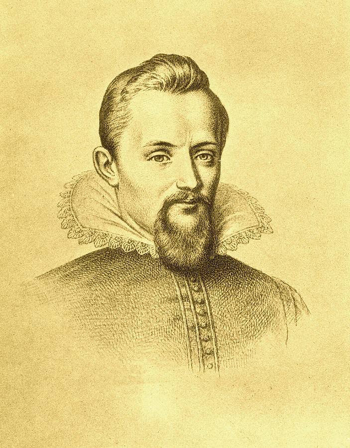 Sepia Portrait of Johannes Kepler Photograph by Wynnter