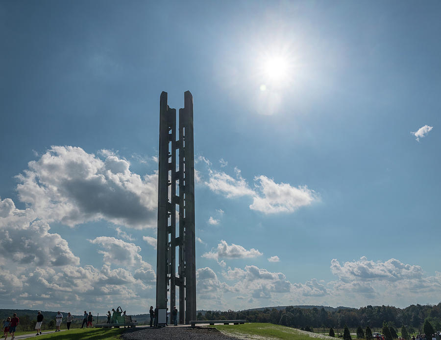 September 11 2001 memorial site for Flight 93 in Shanksville PA Photograph by Steven Heap