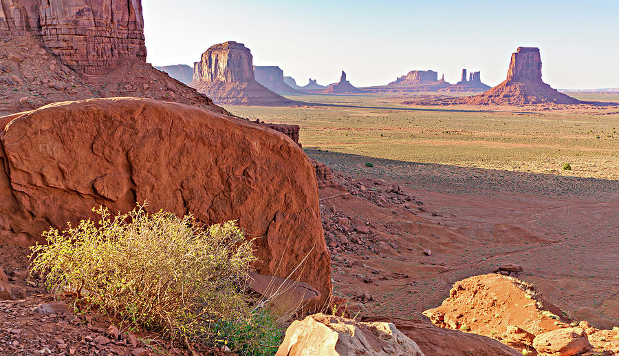 September 2018 Monument Valley Photograph by Alain Zarinelli