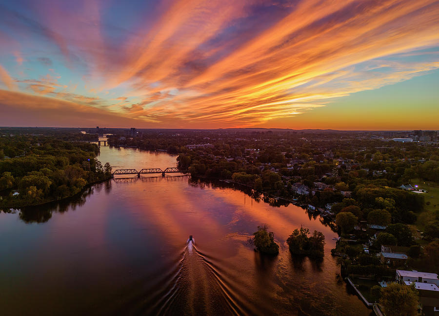 September Sunset Photograph by Mircea Costina Photography Fine Art