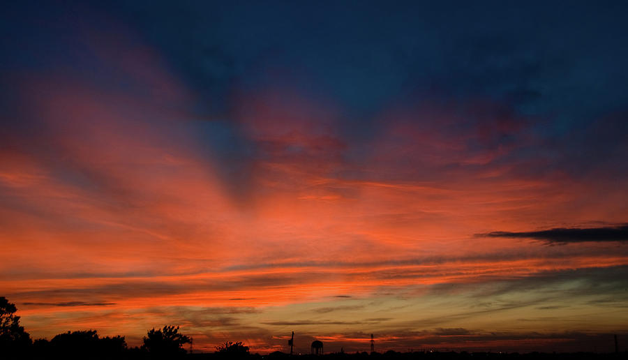 September Texas Sunset Photograph by Michael Smith - Fine Art America