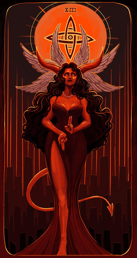 Dungeons And Dragons Digital Art - Seraphim my Beloved by Corvus Dempsey