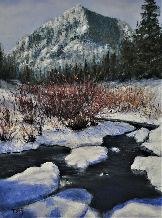 Winter Painting - Serendipity by Lee Tisch Bialczak