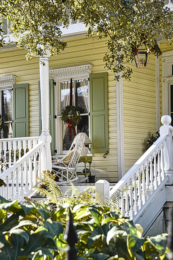 Serene Porch Photograph by Linda Brown