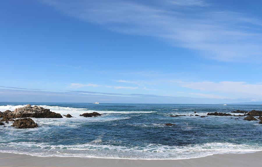 Serene Sea View  Photograph by Christy Pooschke