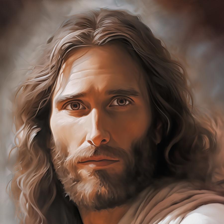 Serene Strength Pardon, Jesus Christ Digital Art, R11 Digital Art by ...