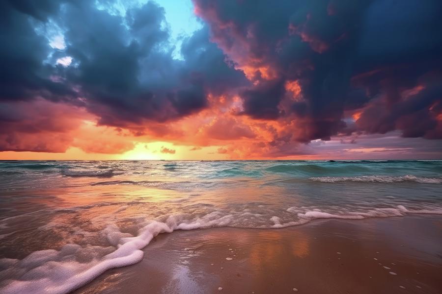  Serene Sunset Art Digital Art by Scott Meyer