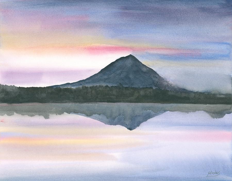 Serene View Painting by Hiroko Stumpf