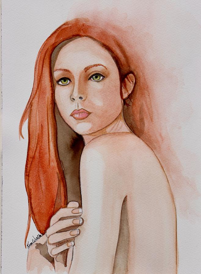 Serene Watercolor Painting by Kimberly Walker