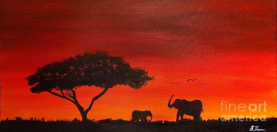 Serengeti Painting by Desiree Creates - Fine Art America