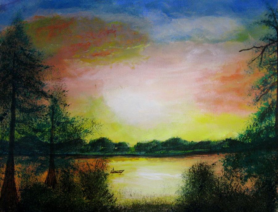 Serenity Painting by Deborah Ann Baker