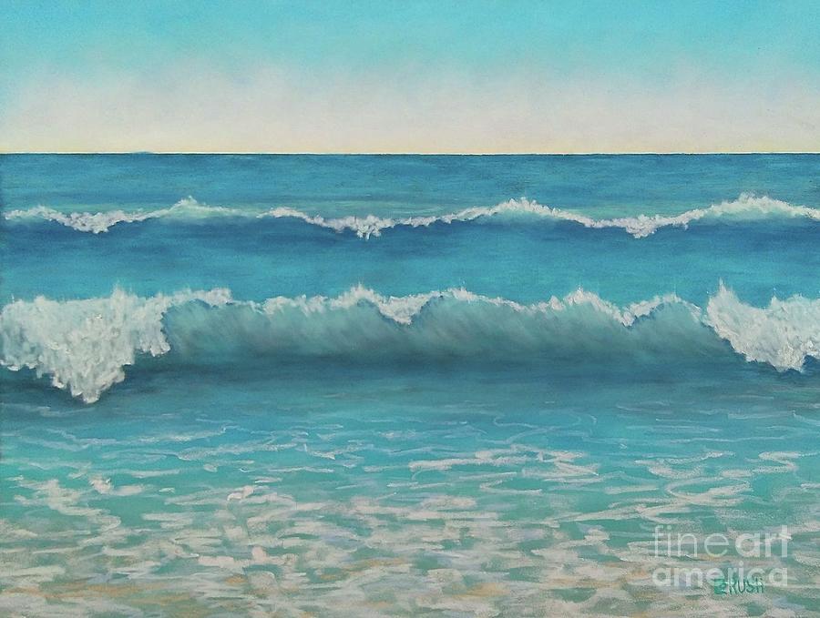 Serenity  SOLD prints available Pastel by Lisa Bliss Rush