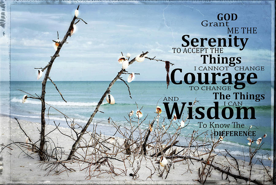 Serenity Prayer - Soothing Art - iPhone 13 Case by Sharon Cummings - Pixels