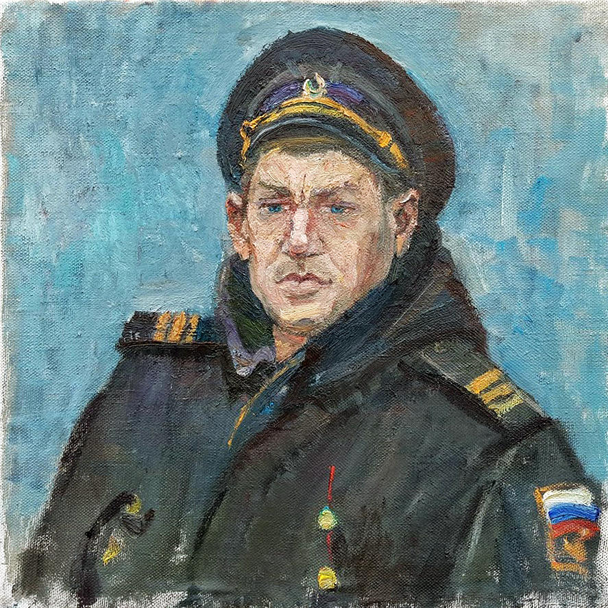 Sergeant Painting by Juliya Zhukova
