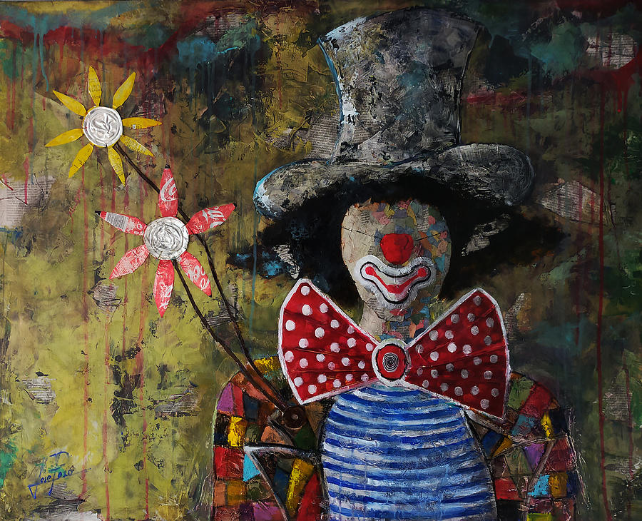 Serie Payaso 00010 Painting by Josep Pozo - Fine Art America