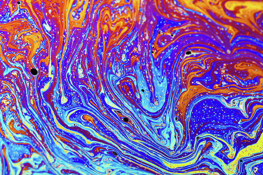 Serie the colors of a soap bubble No.24 Photograph by Nelson Souto - Pixels