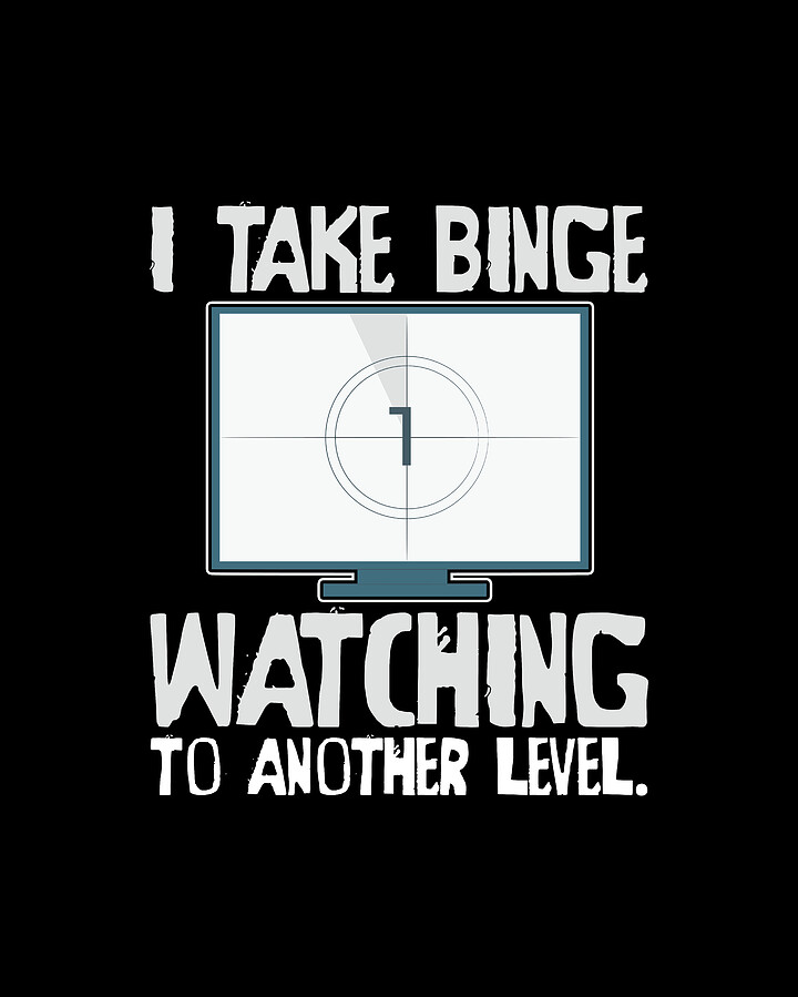 Series Cool Movies Show Programmes Tv Binge Watching Digital Art by