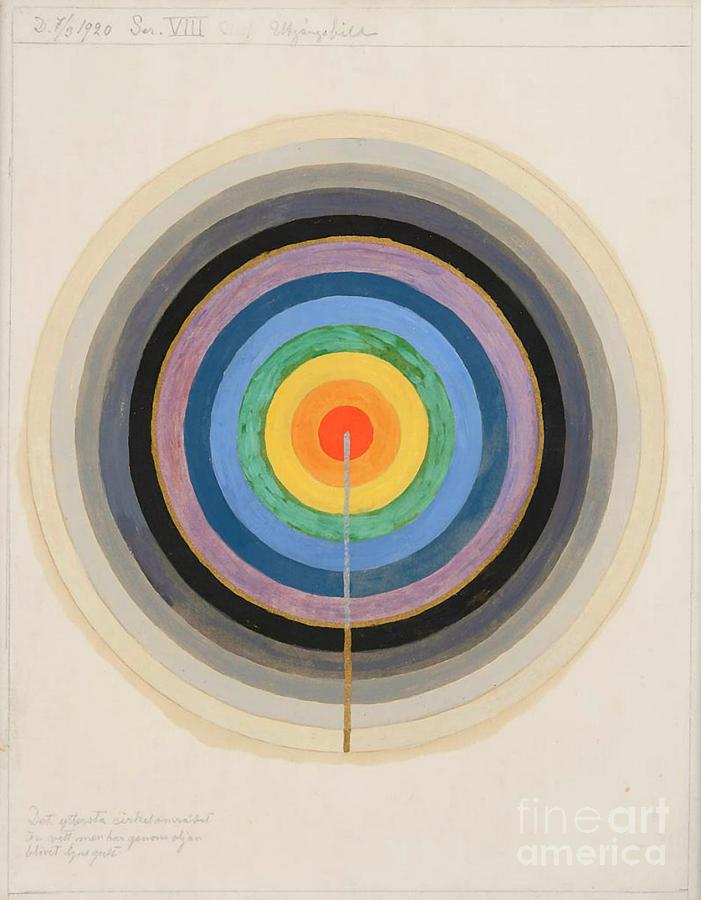 Series VIII. Picture of the Starting Point. March 1920 Painting by Hilma af Klint