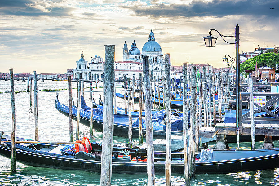 Venice Photograph - Servizio Gondole by Marla Brown