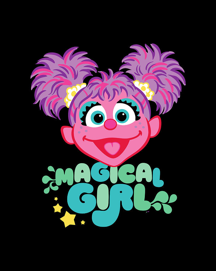 Sesame Street Abby Cadabby Magical Girl T Items Digital Art By Sue