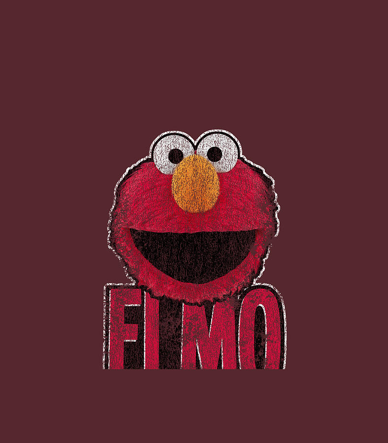 Sesame Street Elmo Smile Digital Art by Harpev Kiara - Fine Art America