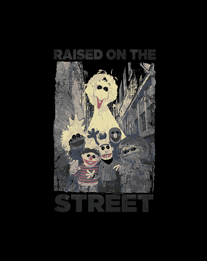 sesame street raised on the street
