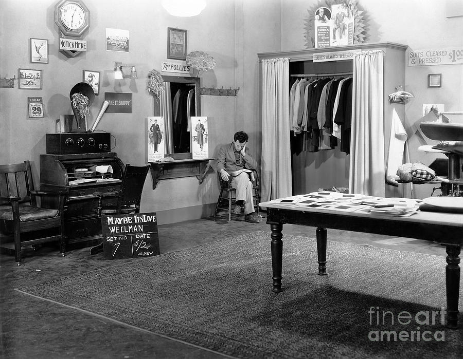 Set Photo - Maybe Its Love - 1930 Photograph by Sad Hill - Bizarre Los Angeles Archive