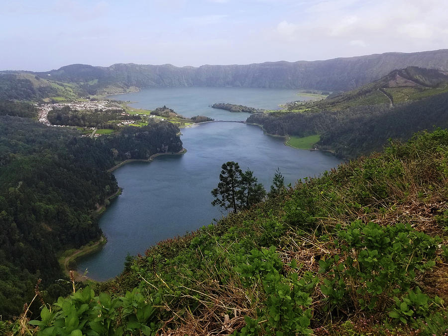 Sete Cidades Lake From Miradouro Da Vista Do Rei Photograph By Juergen 