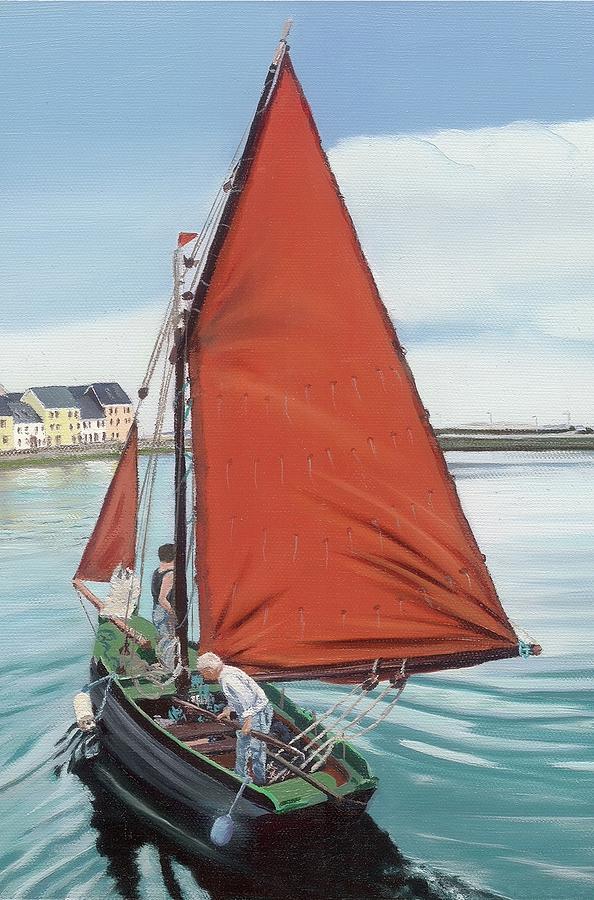 setting Sail Painting by Caroline Folan - Fine Art America