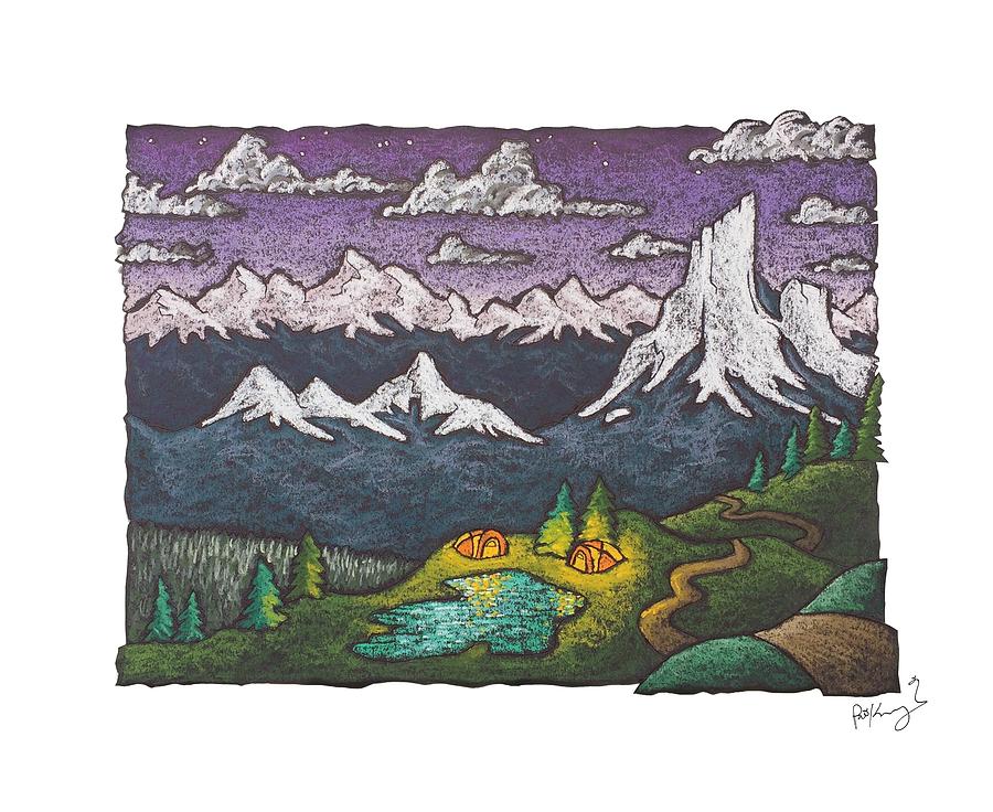 Mountain Pastel - Settled In  by Patrick Kochanasz