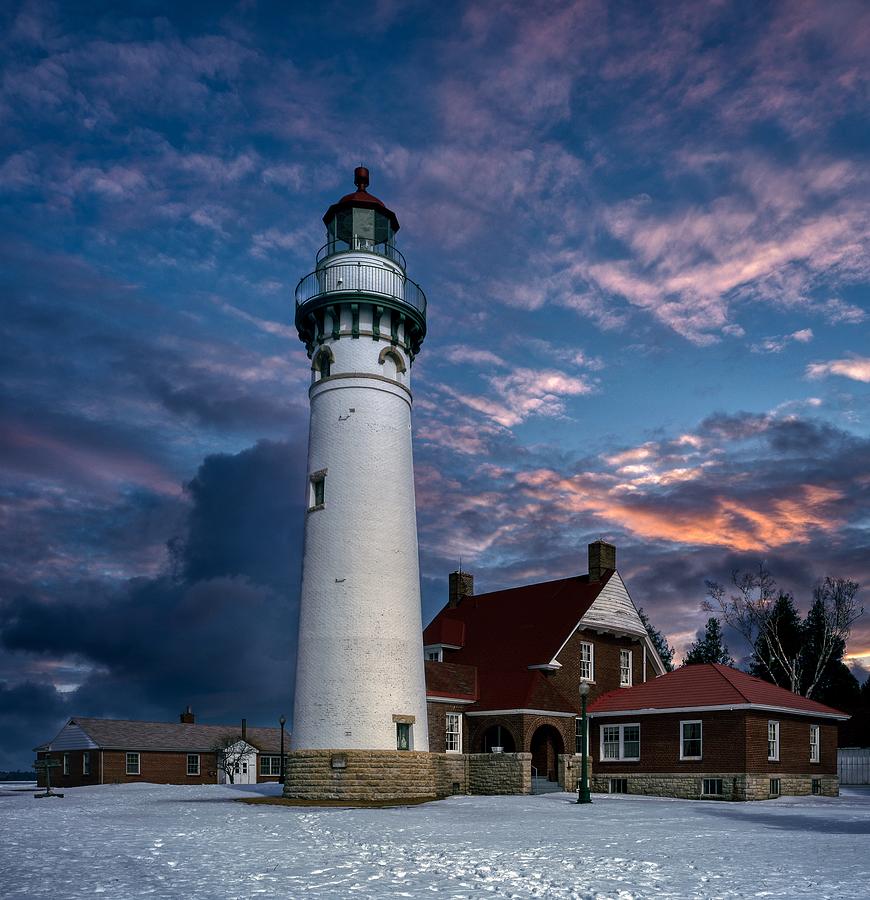 Seul Choix Point Lighthouse - Michigan Photograph by Mountain Dreams ...