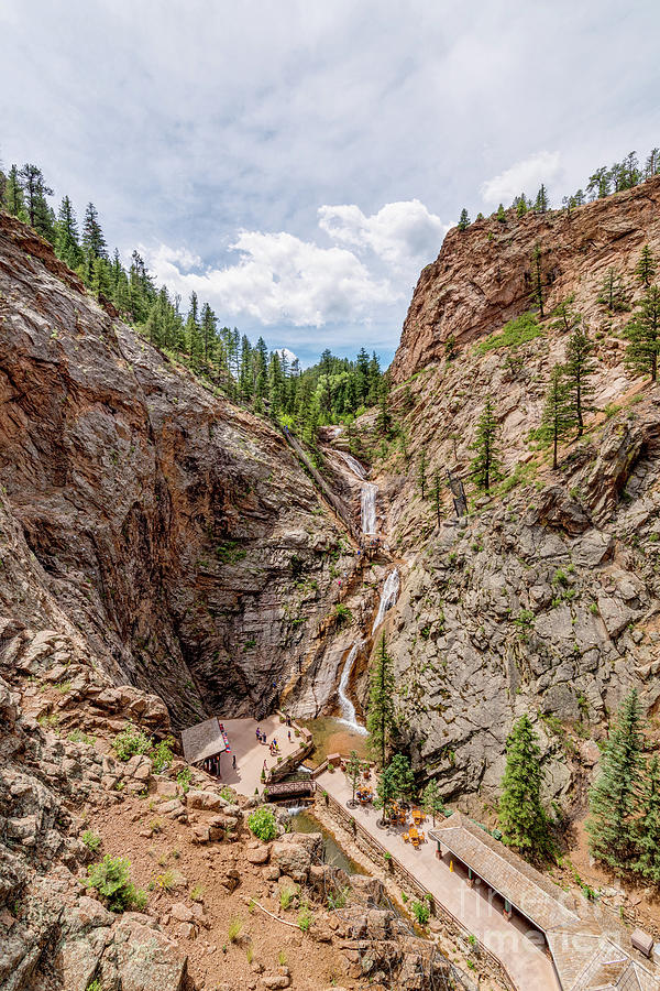 Seven Falls Colorado Springs Photograph by Jennifer White