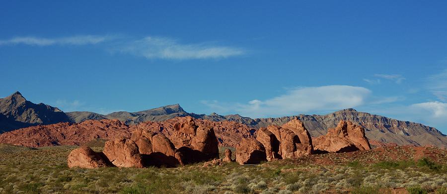 Seven Sisters rock formation, Valley of Fire State park Photograph by ...