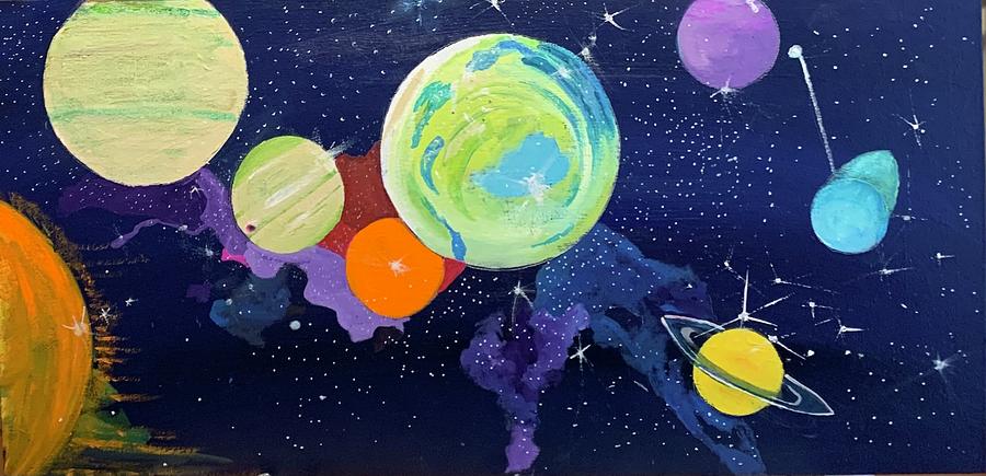 Seven Universes Painting By Pamela Booth - Fine Art America