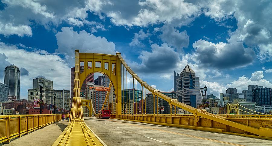 Seventh Street Bridge - Pittsburgh Photograph by Mountain Dreams
