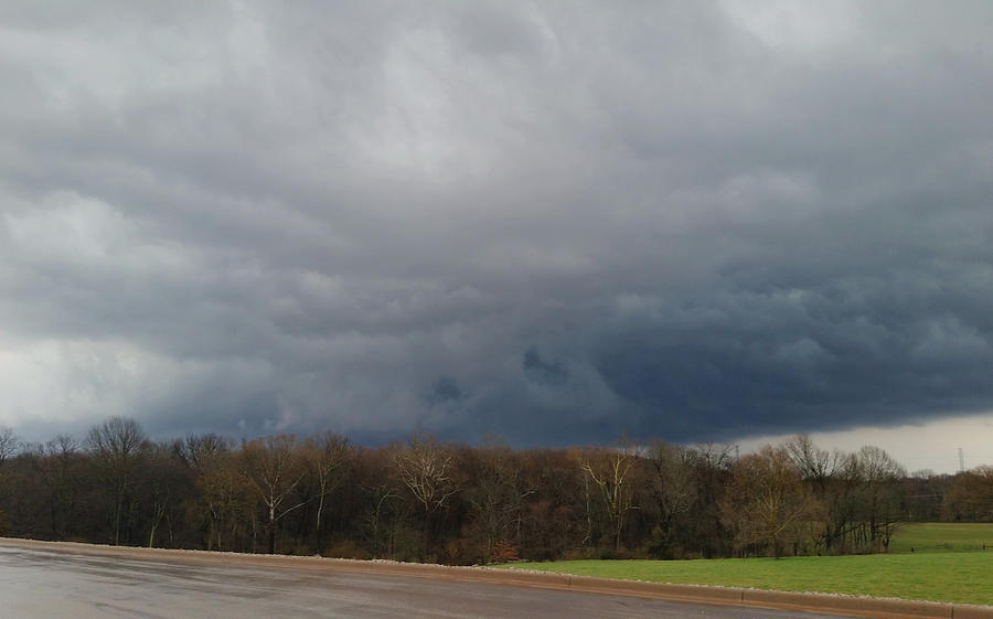 Severe Kentucky Thunderstorm 3/12/20  Photograph by Ally White