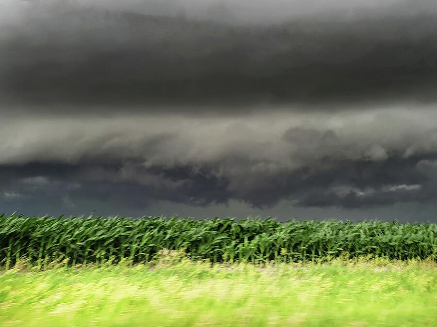 Severe Nebraska Thunderstorm Photograph by Ally White Severe Nebraska Thunderstorm Photograph by Ally White