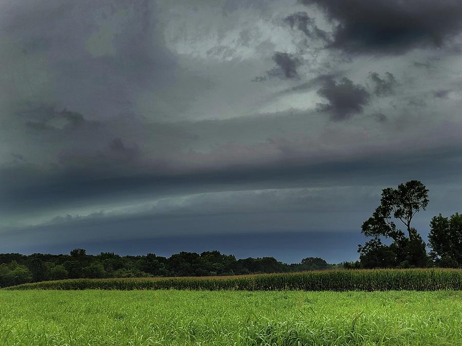 Severe Storm Layers  Photograph by Ally White