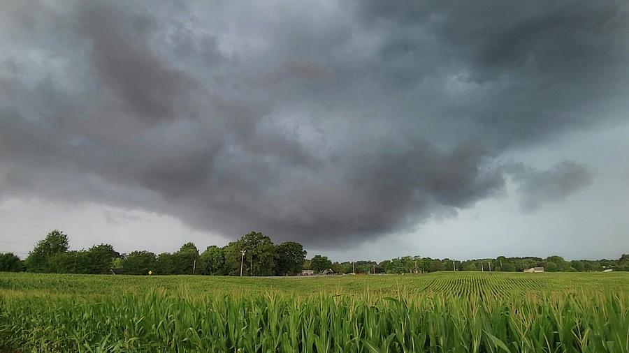 Severe Storm Near Coopertown, Tennessee  Photograph by Ally White