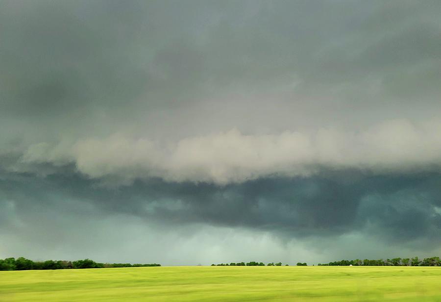 Severe Storm Near Emporia, Kansas  Photograph by Ally White