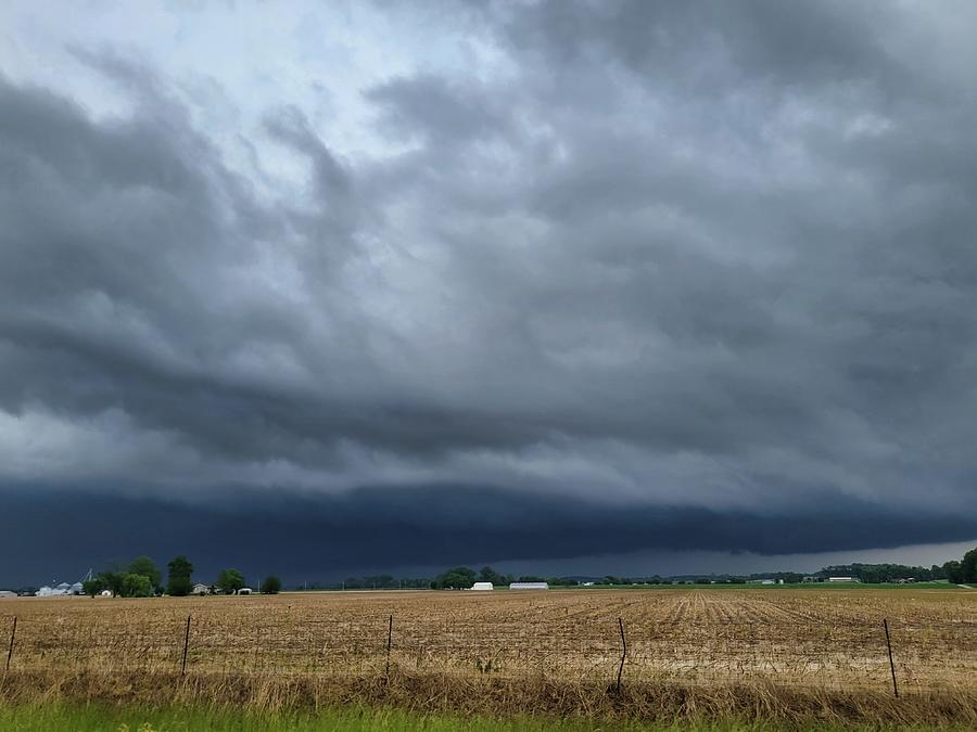Severe Storm Near Lynnville, Indiana Photograph